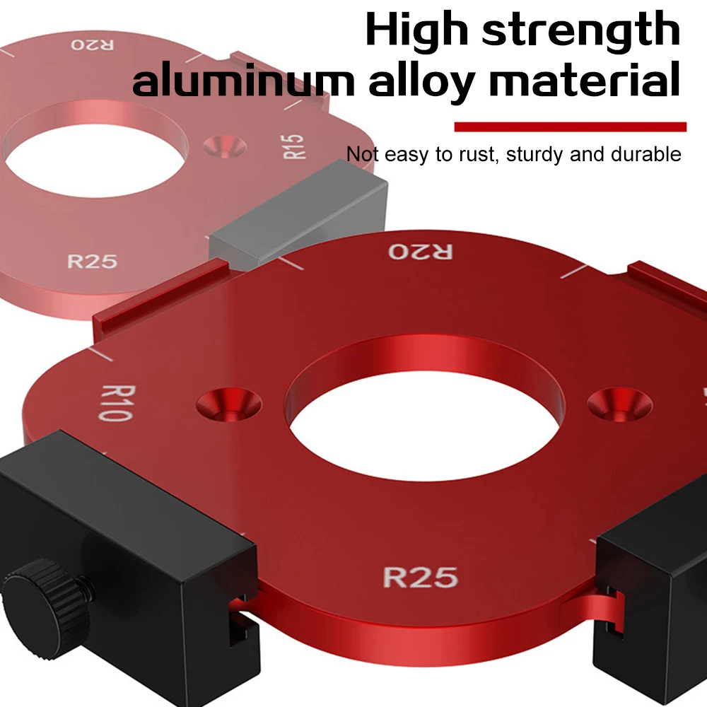 النجارة فيليه تحديد المواقع قالب خزانة الزاوية فيليه قالب التشذيب آلة قالب أداة R ركن قوس قالب سبيكة
