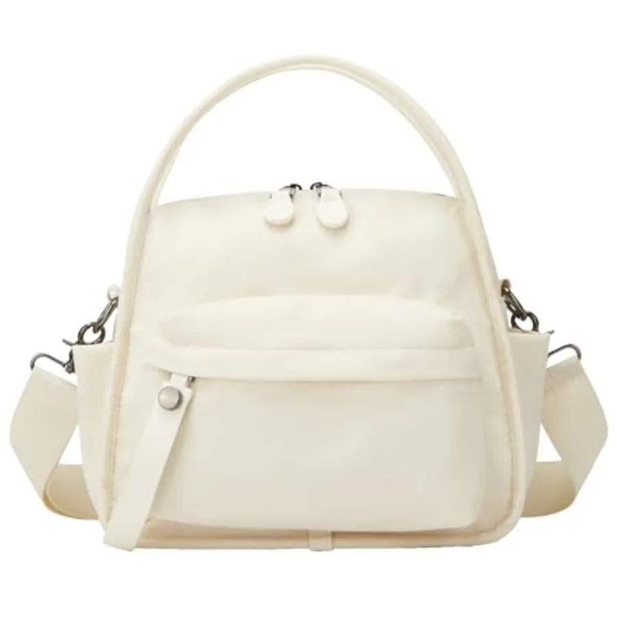 

Нейлоновые сумки кросс-боди для женщин: повседневные сумки-сэтчел с верхней ручкой, сумки-хобо на плечо, маленькие сумки-тоут, клатчи для поездок на работу