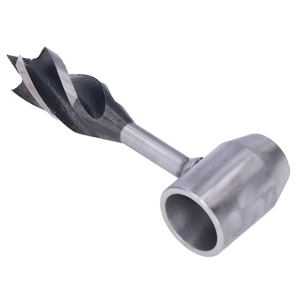 

Durable Carbon Steel Manual Auger Drill Bit Protective Bag Hook Hand Auger Wrench 25mm Auger Drill For Woodworking