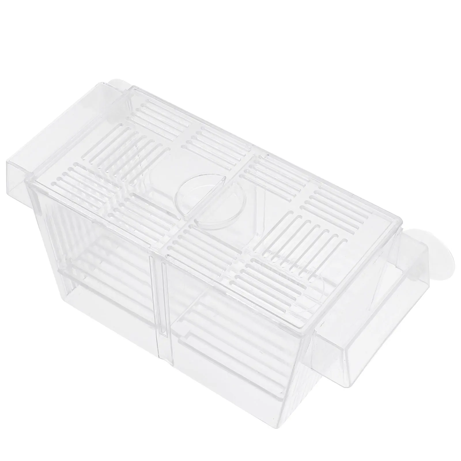 

1pc Aquarium Incubator Container Suction Cup Isolation Fry Hatchery Safe Durable Practical For Tank Breeding Hatching Strong