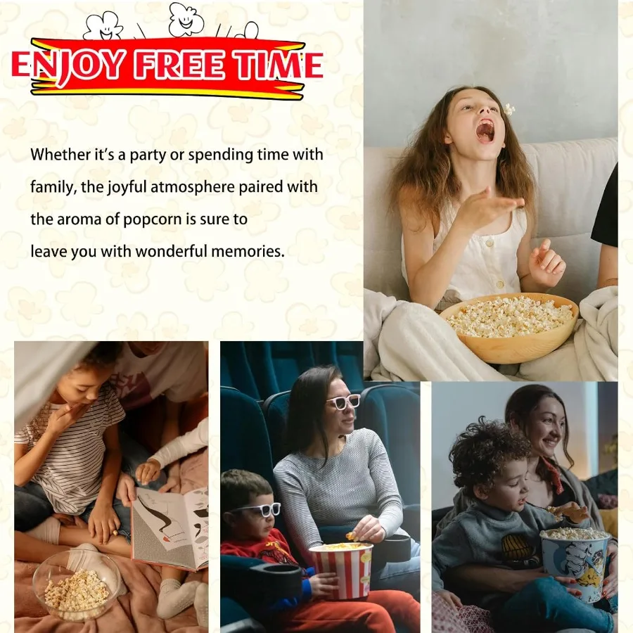 ماكينة صنع الفشار العتيقة مع عربة تتميز بغلاية من الفولاذ المقاوم للصدأ سعة 8 أونصة وإضاءة تدفئة قادرة على إنتاج ما يصل إلى 32 كوبًا من F