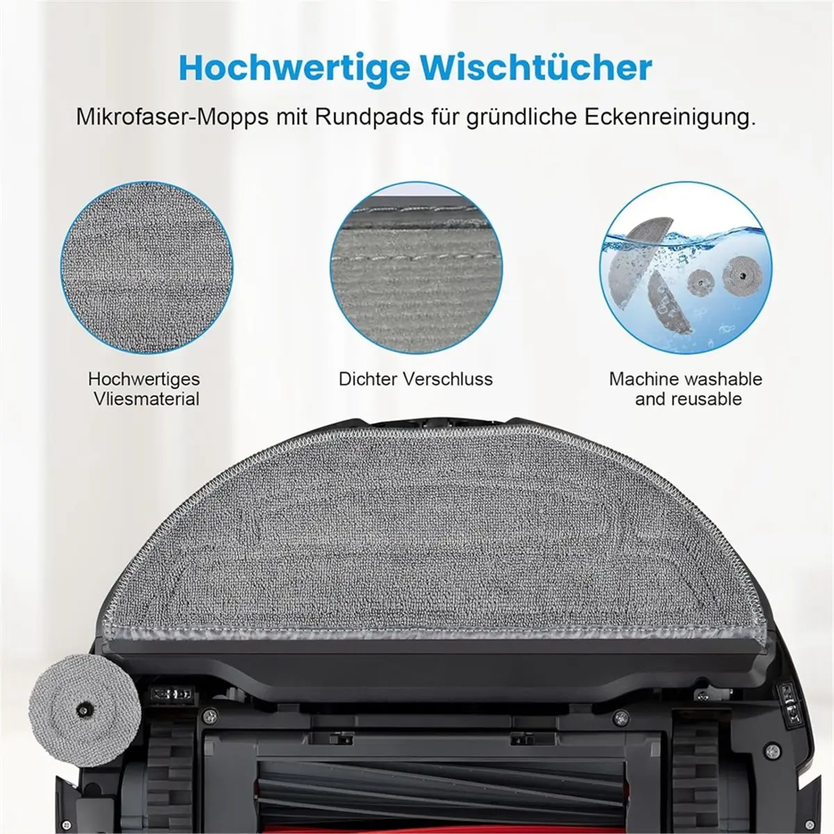 

Replacement Parts for S8 MaxV Ultra Robot Vacuum Accessories Roller Side Brushes Filters Mop Pads Dust Bags