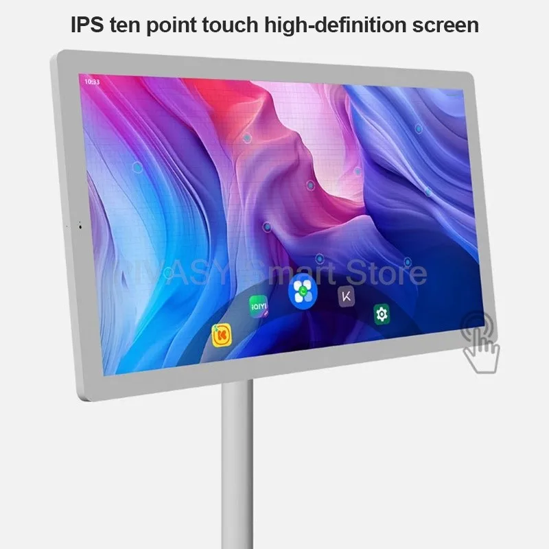 27 Inch Android Portable Smart TV Mini LED HD1080 16:9 Touch Screen SIM WiFi Indoor Conference Mobile Monitor with 8G+128G Pro