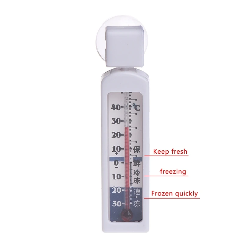 5 Pack Refrigerator Line Freezer Thermometer Fridge Refrigeration Temperature Gauge Monitor Home Use -30℃-40℃