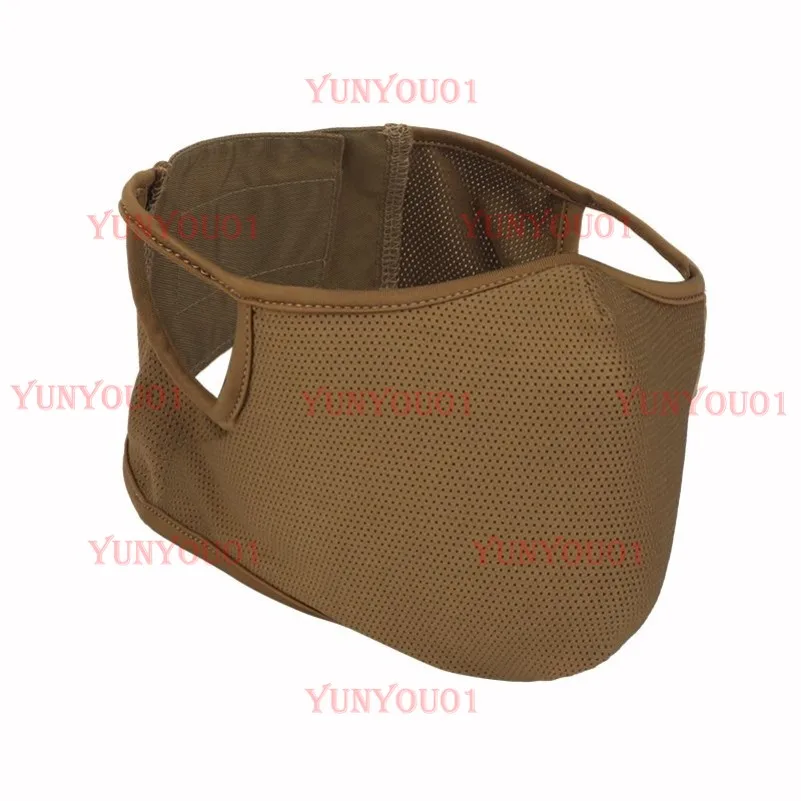 

Shooting Mask, Silicone Mask, Tactical Multi-function Riding Half Face Breathable Face Protection