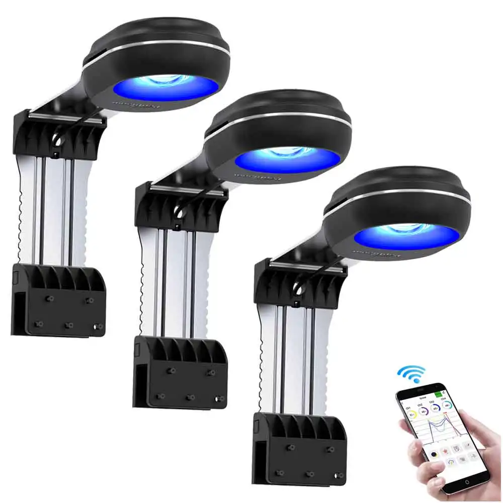 

PopBloom RL60 WiFi Aquarium Light 60W, Led Marine Aquarium Full Spectrum Light for Coral Reef SPS/LPS Salwater Aquarium Tank LED