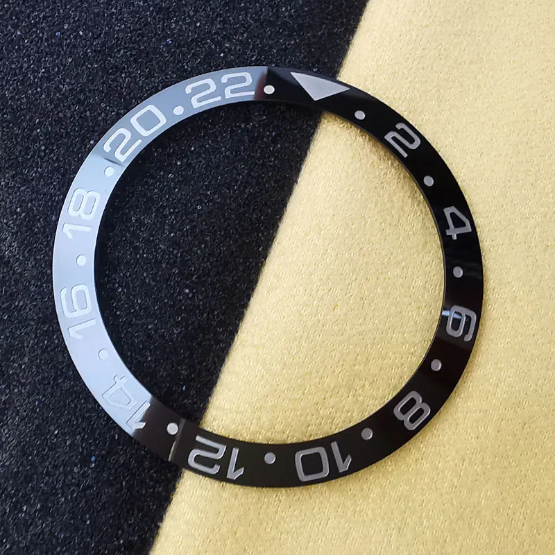 AAA Black Color Ceramic Watch Bezel For RLX GMT 116710LN , High Quality Watch Accessories Replace