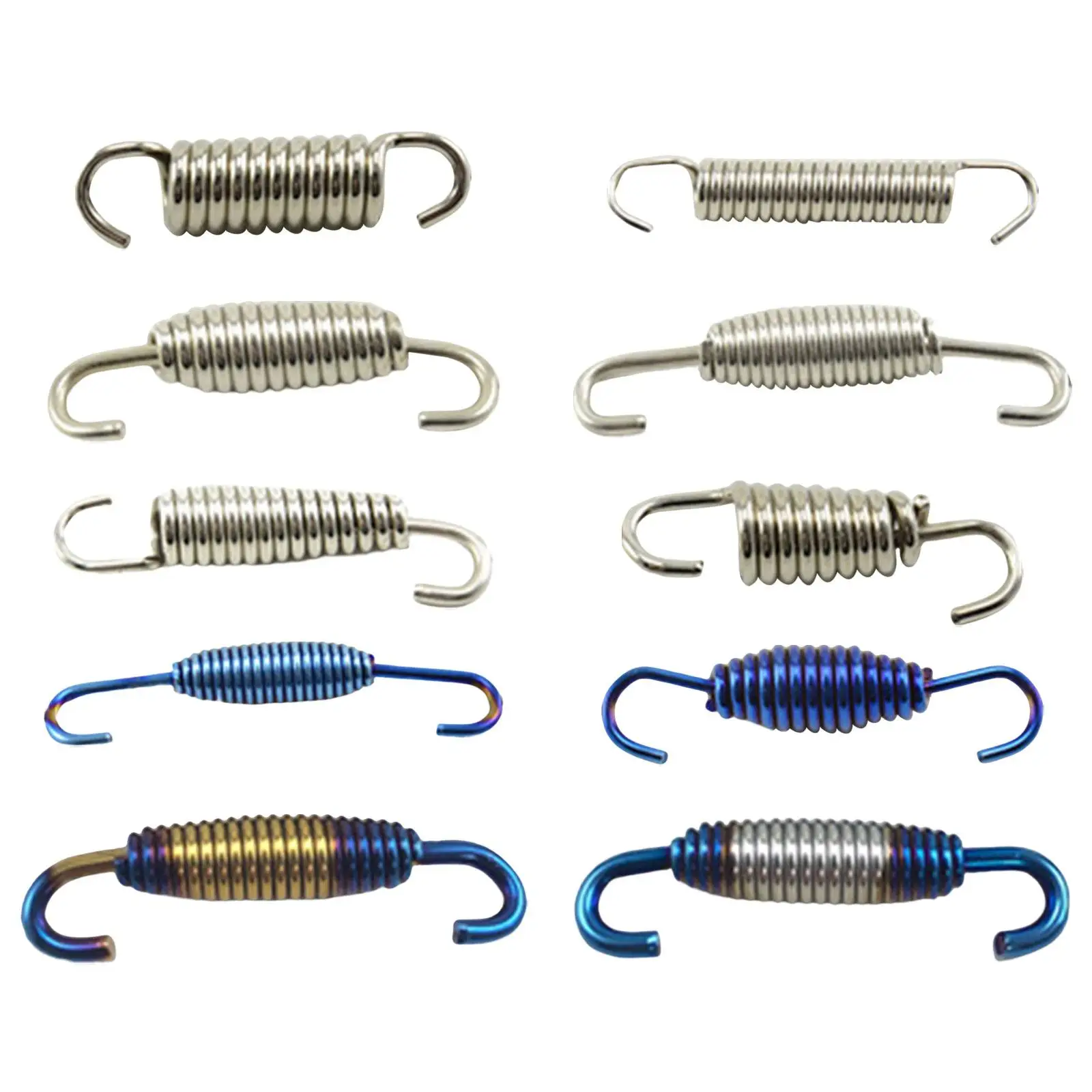 Motorcycle Exhaust Pipe Spring Hook Heavy Duty Replace Durable for ATV