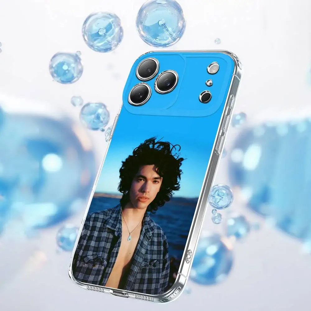 C-Conan G-grijs Wishbone telefoonhoesje voor iPhone 17,16,15,14,13,12,11 Plus,Pro,Max,Plus,E,Air,Mini transparante cover