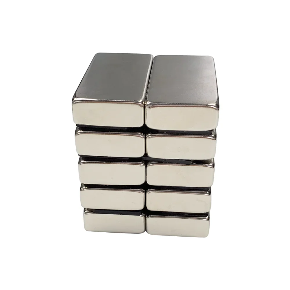 

5/10Pcs Bar Magnets Rare Earth Metal Neodymium Magnet N50 50x25x10 mm Iman de Neodimio Materiały Magnetyczne Pack