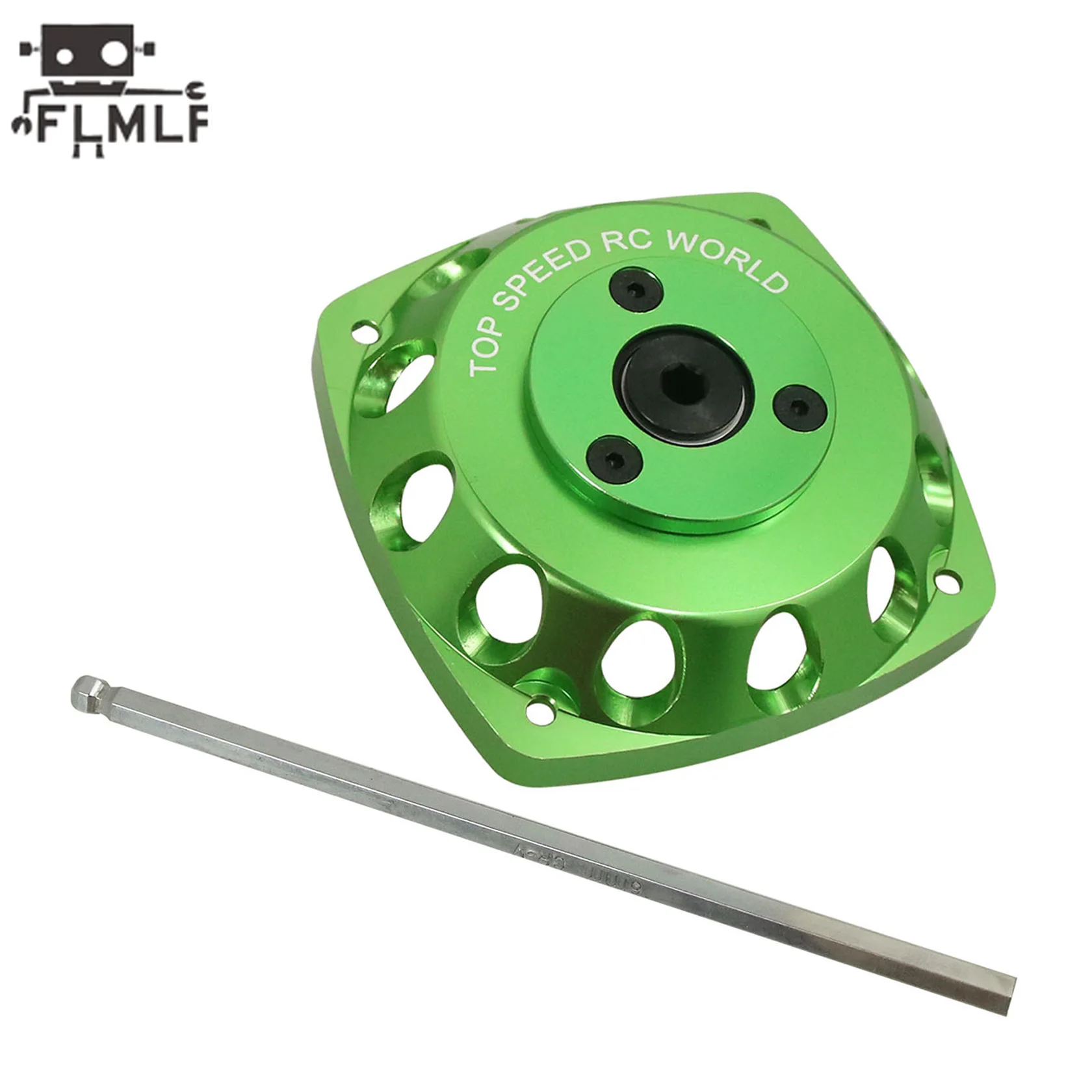 FLMLF 23CC-58CC Motor Metalen Roto Starter of Vliegwiel Kit voor 1/5 Rc Auto Hpi Rofun Km Rovan Baja Losi FG DBXL GoPed Redcat Onderdelen