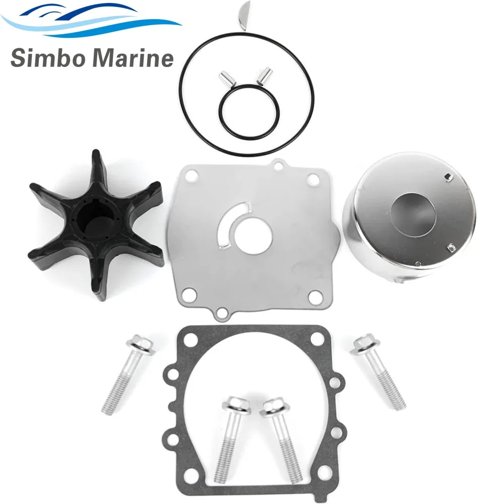 ウォーターポンプ修理キットヤマハ船外機 2 ストローク 115 130HP (1997-UP) 6N6-W0078 6N6-W0078-00 6N6-W0078-01 6E5-44352-01 18-3312