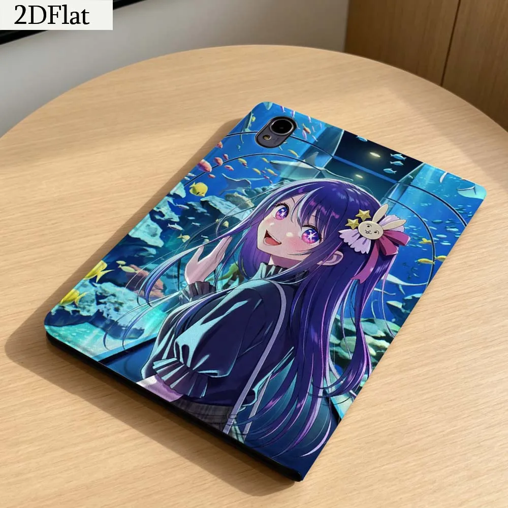 Cartoon Purple Hoshino Ai For Honor Tab Magic Pad GT X9a 6 X9 X8A X8 V8 V7 9 V9 8 2 3 4 13.3 10 Pro Inch Tablet Case Gift