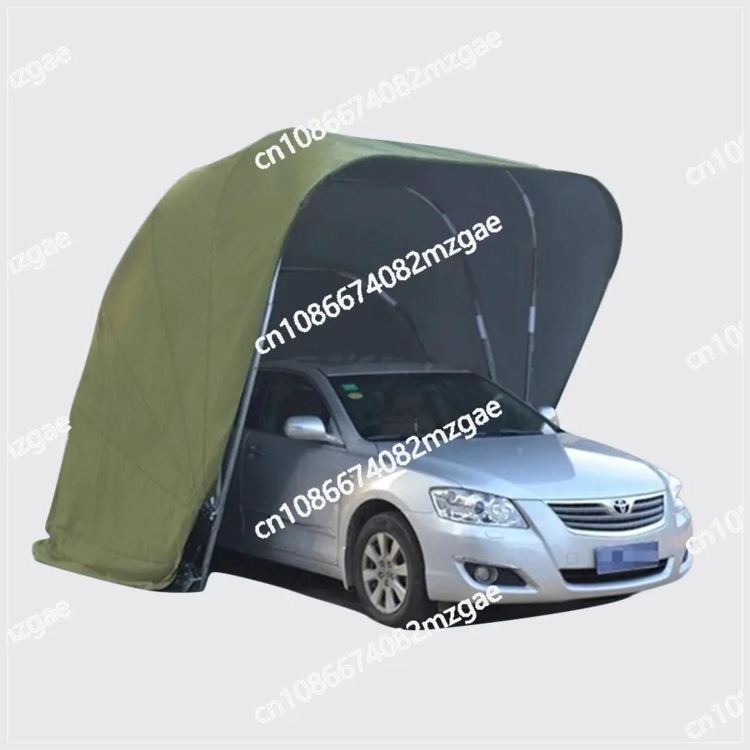 5.5 Meters Semi-automatic Automatic Mobile Garage Sun Protection Folding Telescopic Carport Car Parking Shed Sun Awning