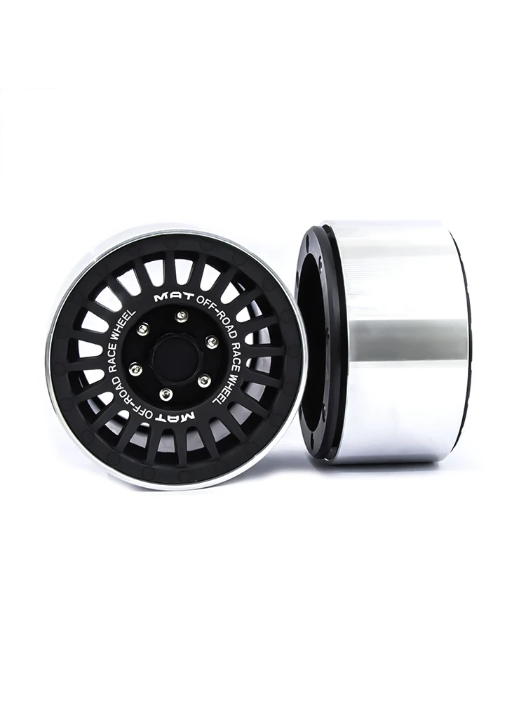 RC سيارة 4 قطعة G53 المعادن 2.2 Beadlock عجلة حافة محور عجلات ل 1/10 RC الزاحف محوري SCX10 الشبح كابرا RR10 RBX10 Traxxas TRX4 D90