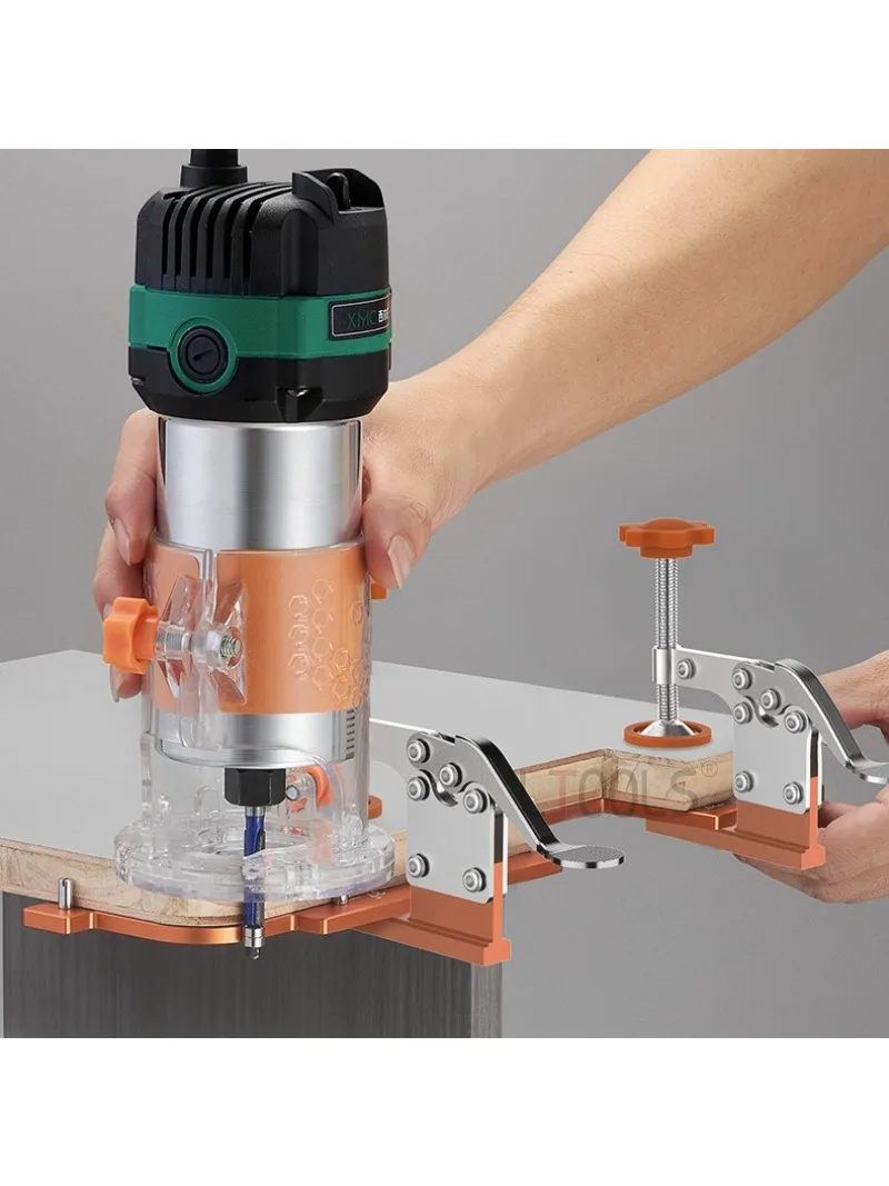 Fixation de Rail de tiroir, Installation pratique, Clip de positionnement sans poignée, serrage multifonction pour le travail du bois, outils de bricolage