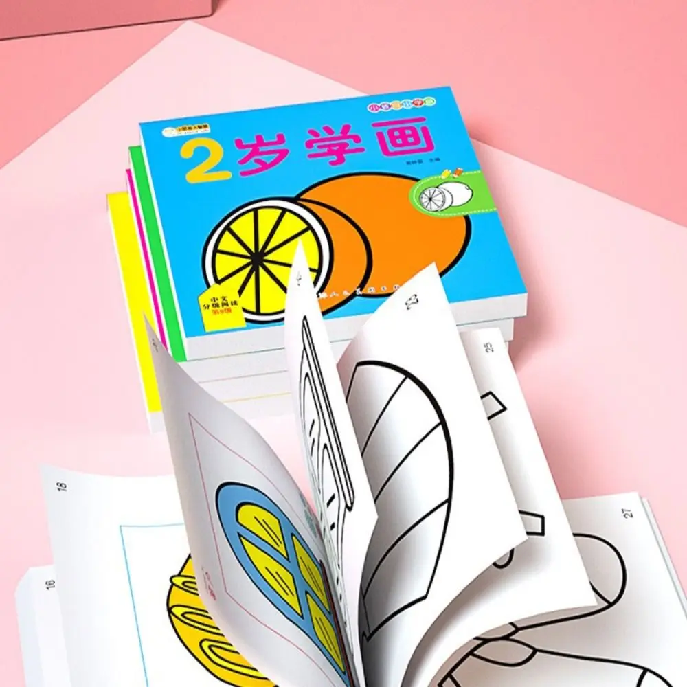 New 160 Pages Graffiti Coloring Book Enlightenment Early Education Painting Book Improve Understanding Ability Stationery