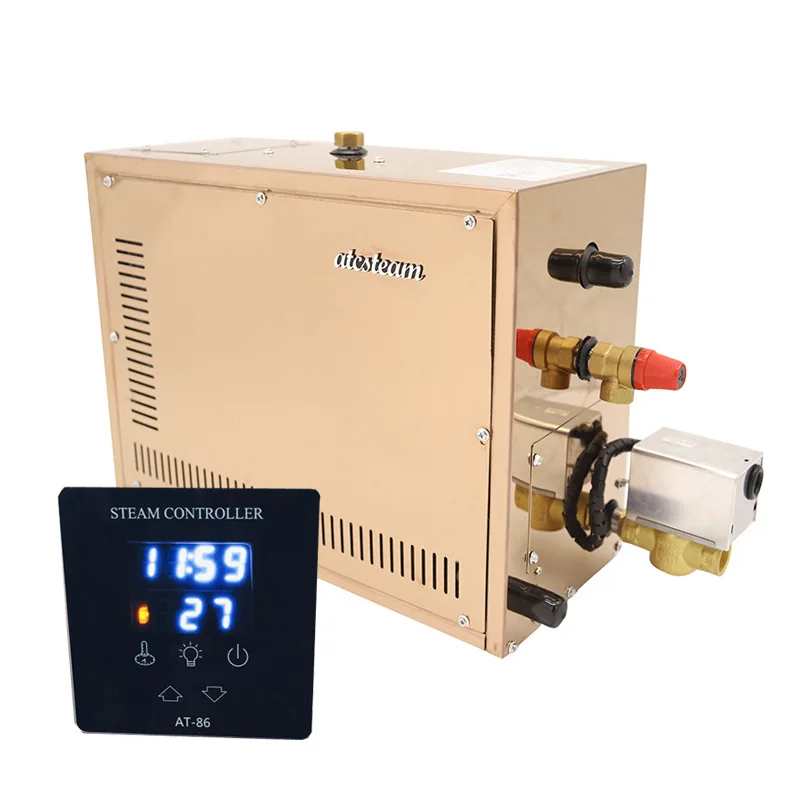 New Steam Generator stainless steel Sauna Room Control Steam Bath Machine For Home Spa Furnace Steamer AT-30S