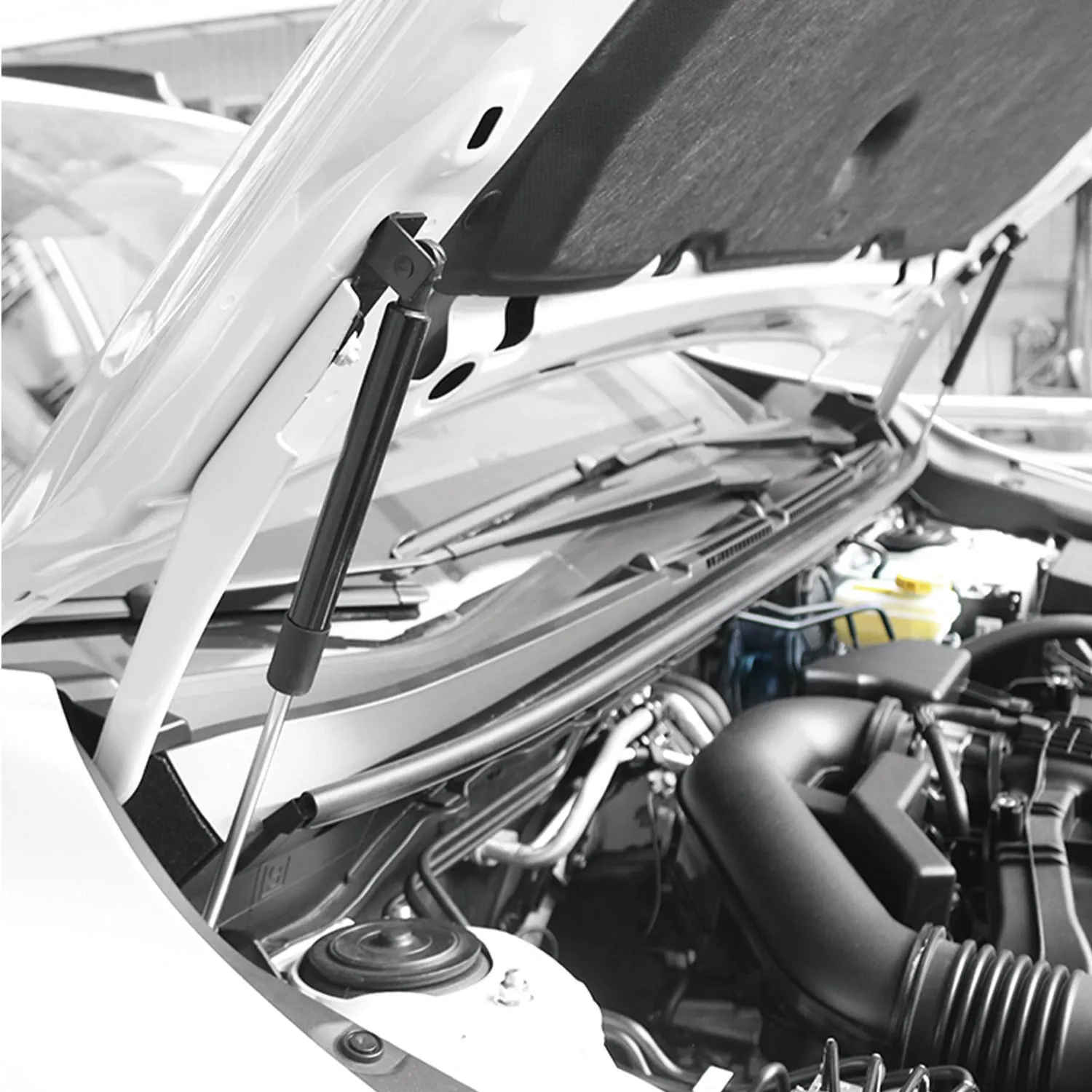 Para Subaru Crosstrek GU 2024 2025 accesorios de coche puntales de capó delantero soportes de elevación resortes de Gas reemplazo 2 uds