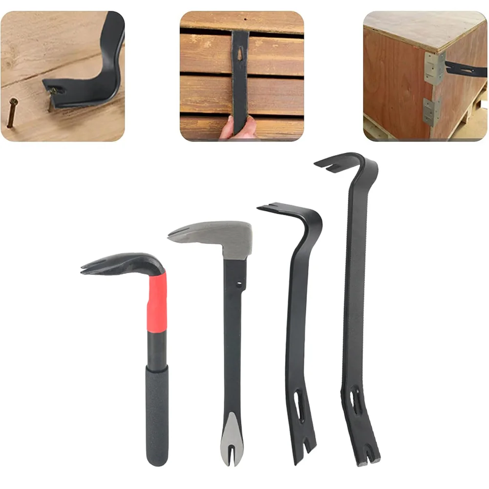 

Multi Flat Crowbar Nail Puller Set 45 Manganese Steel Ergonomic Design Extreme Durability Professional Results