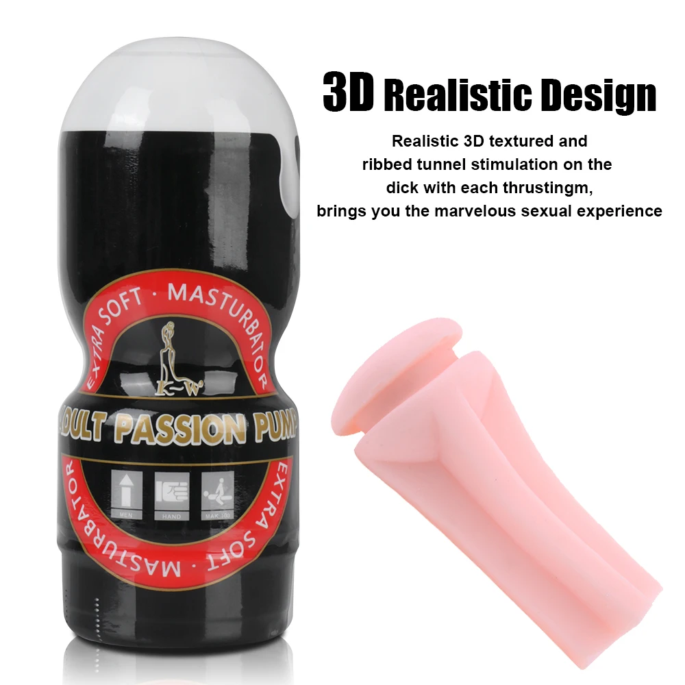 2023 Sex Toys for Men Gay Masturbation Cup Artificial Vagina Sex Toys for Man Male Masturbation Portable Mini Beer Airplane Cup