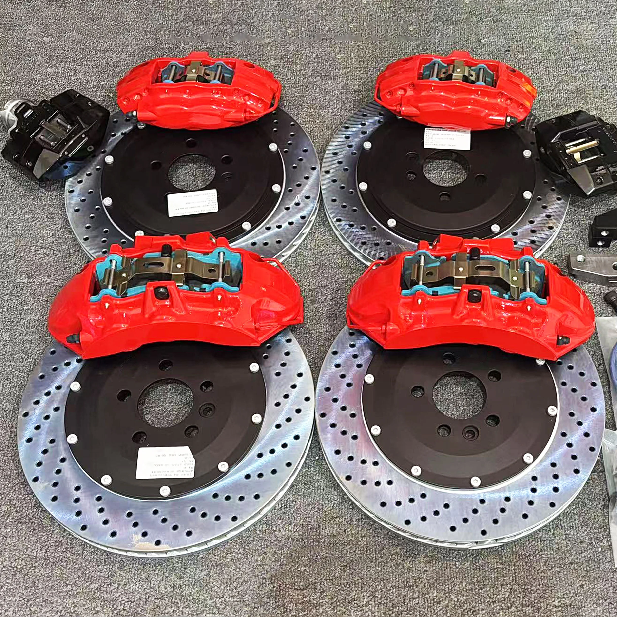 Auto Stock Racing Brake Rotor For Front 2 Piece Big Brake Kit For 2025 Subru VB WRX