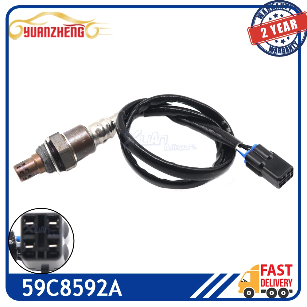 Sensor de oxígeno con sonda Lambda para motocicleta, accesorio con índice de combustible y aire, 59C8592A, para Yamaha FJ09 TRACER MT07 MT09 FZ09