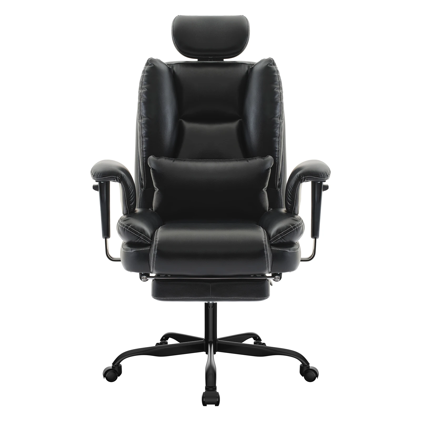 Factory Direct 2026 WOTSTA Executive Office Chair with Footrest High Back Desk Chair Ergonomic Recliner Computer Chair Gaming Ch