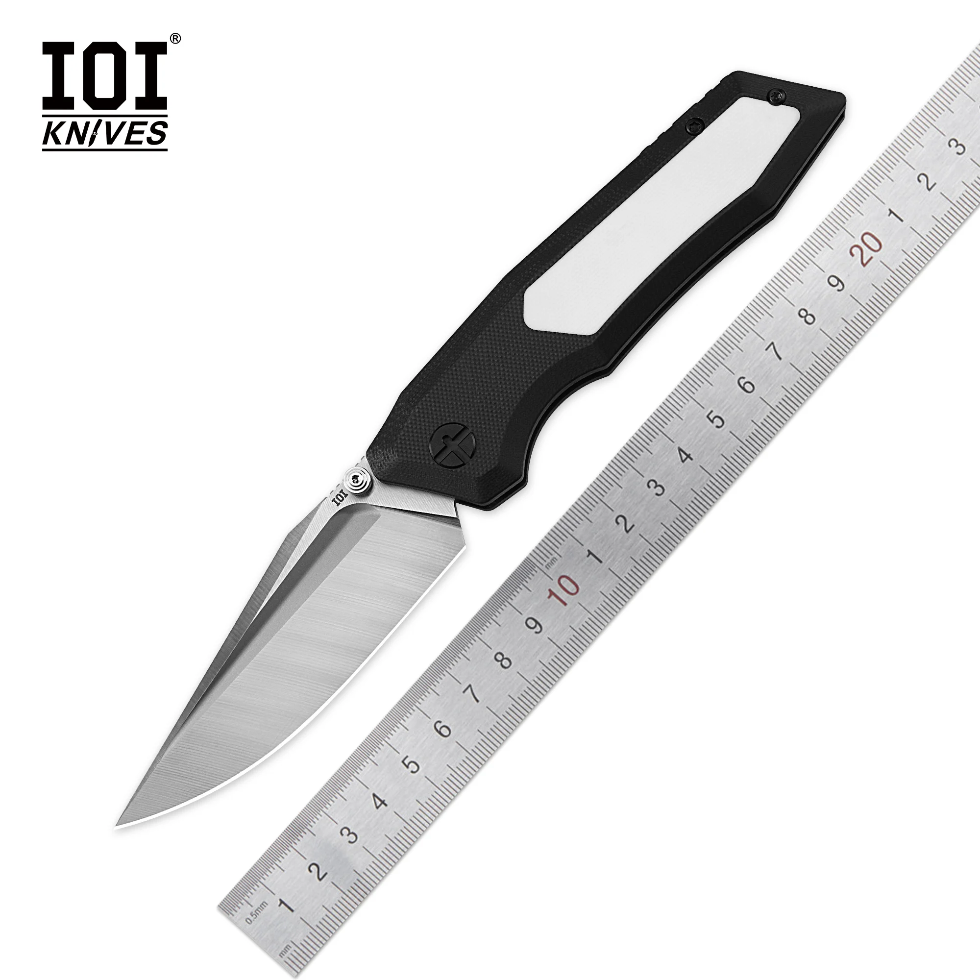 

IOI UF Pocketknives S35VN Steel Ball Bearing G10 Handle Folding KnifeCamping Hunting EDC Tool