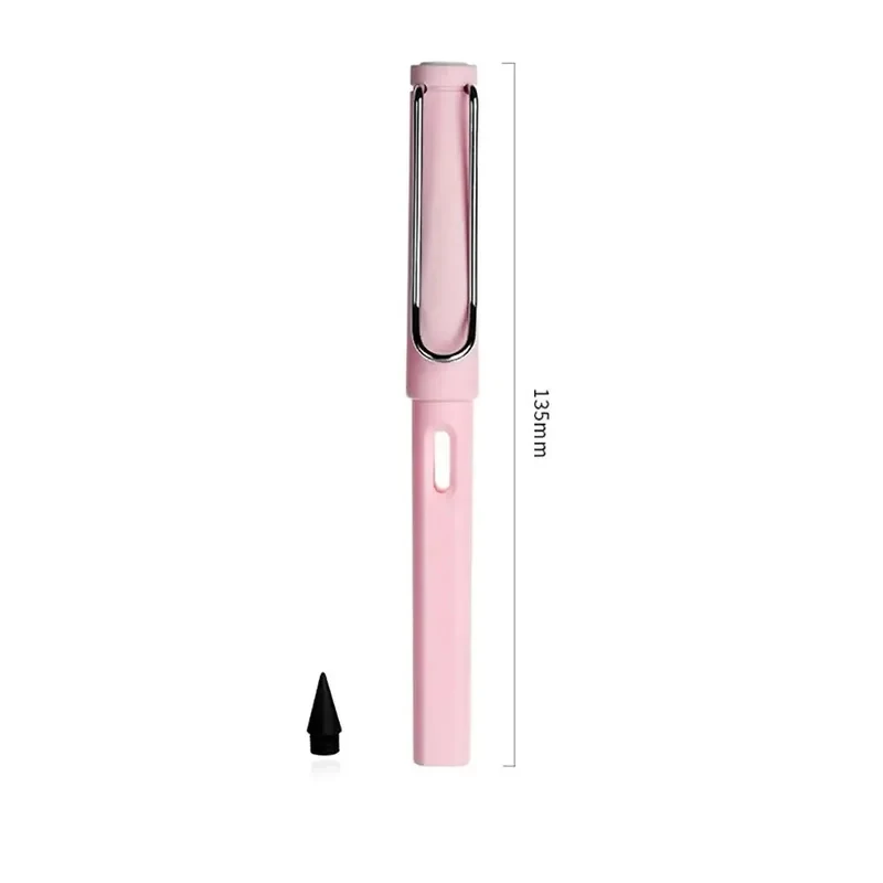1/3pcs  Eternal Pencil Unlimited Writing No Ink Pen Pencils For Writing Art Sketch Stationery Kawaii Pen School Supplies