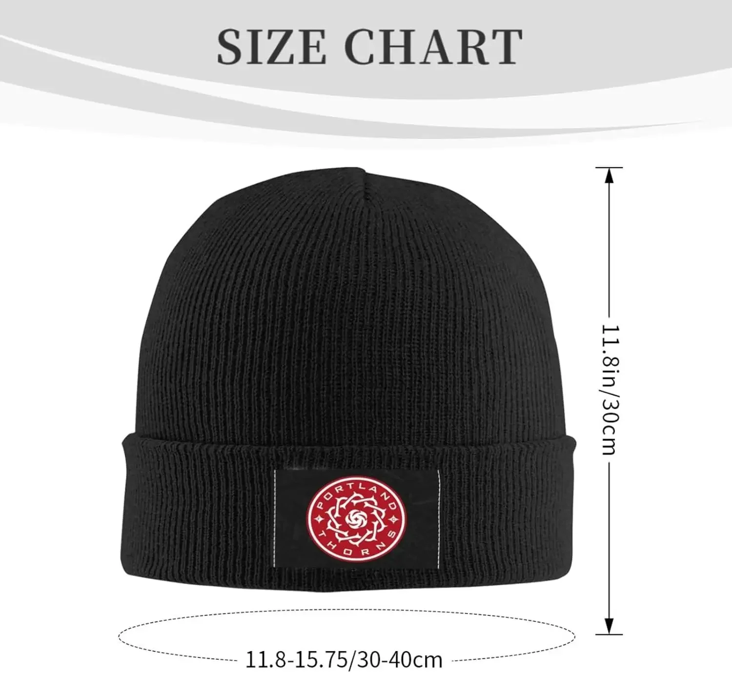 Floral Portland-Thorns Knitted Hat Woolen  Warm Fashion Outdoors Sknitted  Unisex image 3