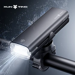Xunting Bicycle Light 1000Lumen 4000mAh Front Bike Headlight USB Charging MTB Road Highlight