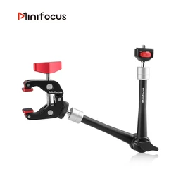 11inch Adjustable Articulating Friction Magic Arm Large Super Clamp for Camera Cage Rig LED Video Light Monitor Tripod Gimbal