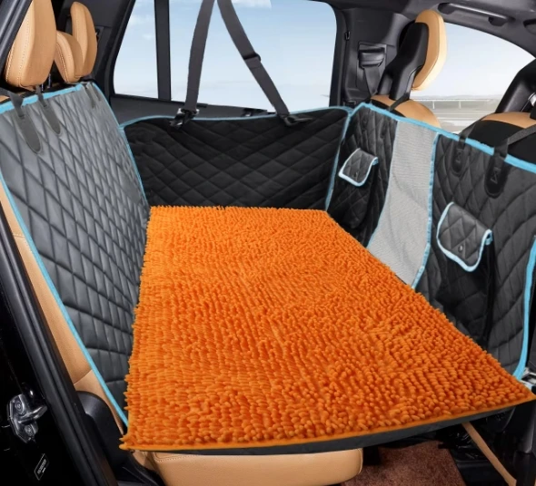 

Orthopedic Large Removable Cover Dog Bed Washable Pet Bed Mat Custom Fit Car Backseat Extenders Cover