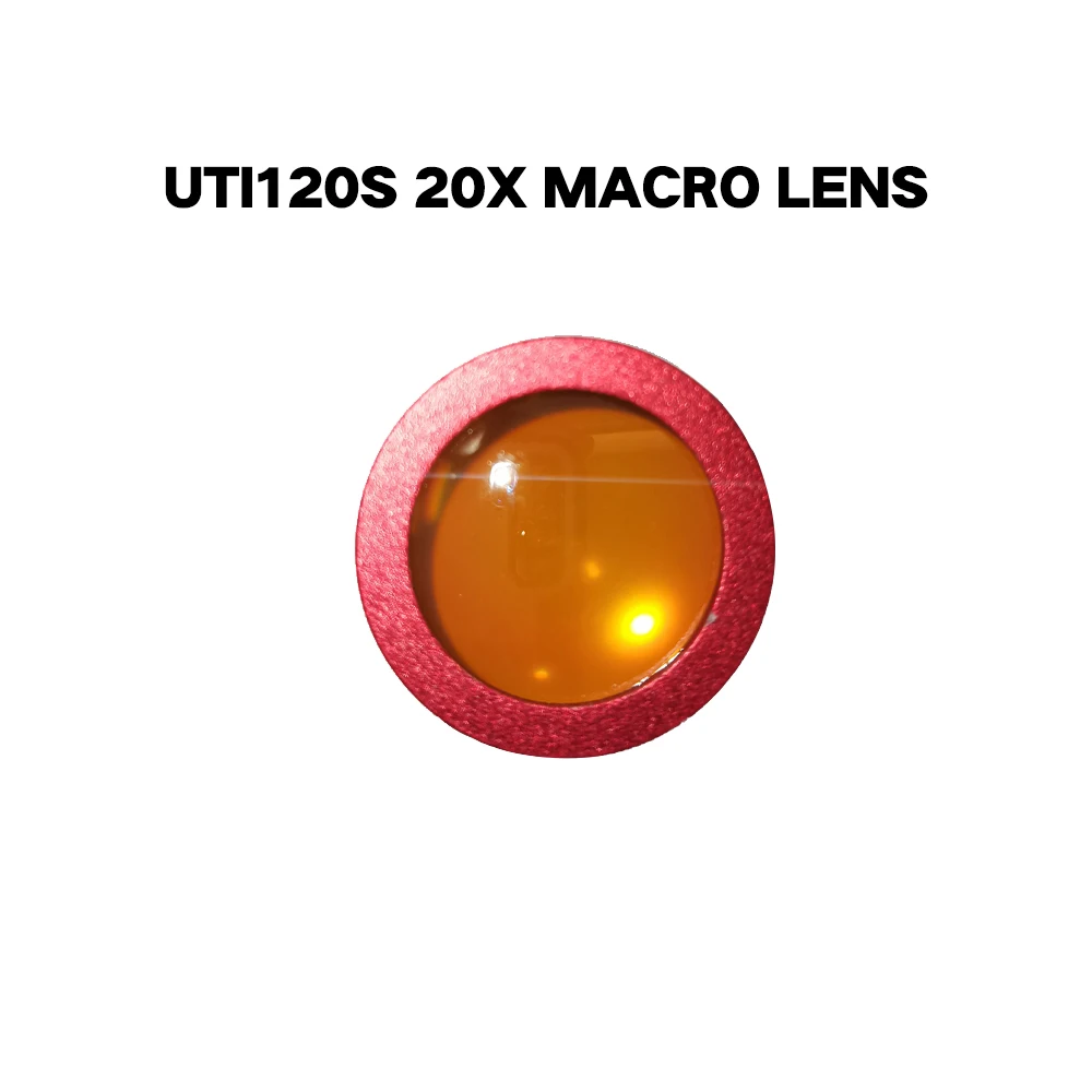 Uni-t 20x Lente Macro Mini hd Universal Multiuso Pcb Placa Circuito Térmica Profissional Lente Macro para Uti120s de Alta Qualidade
