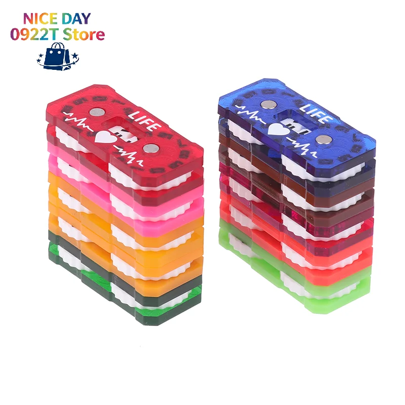 Random 41x20x9mm Wound Tracker 00-99 1 Tracker No Painting Requirement Life Tracker Board Game Counter@#X