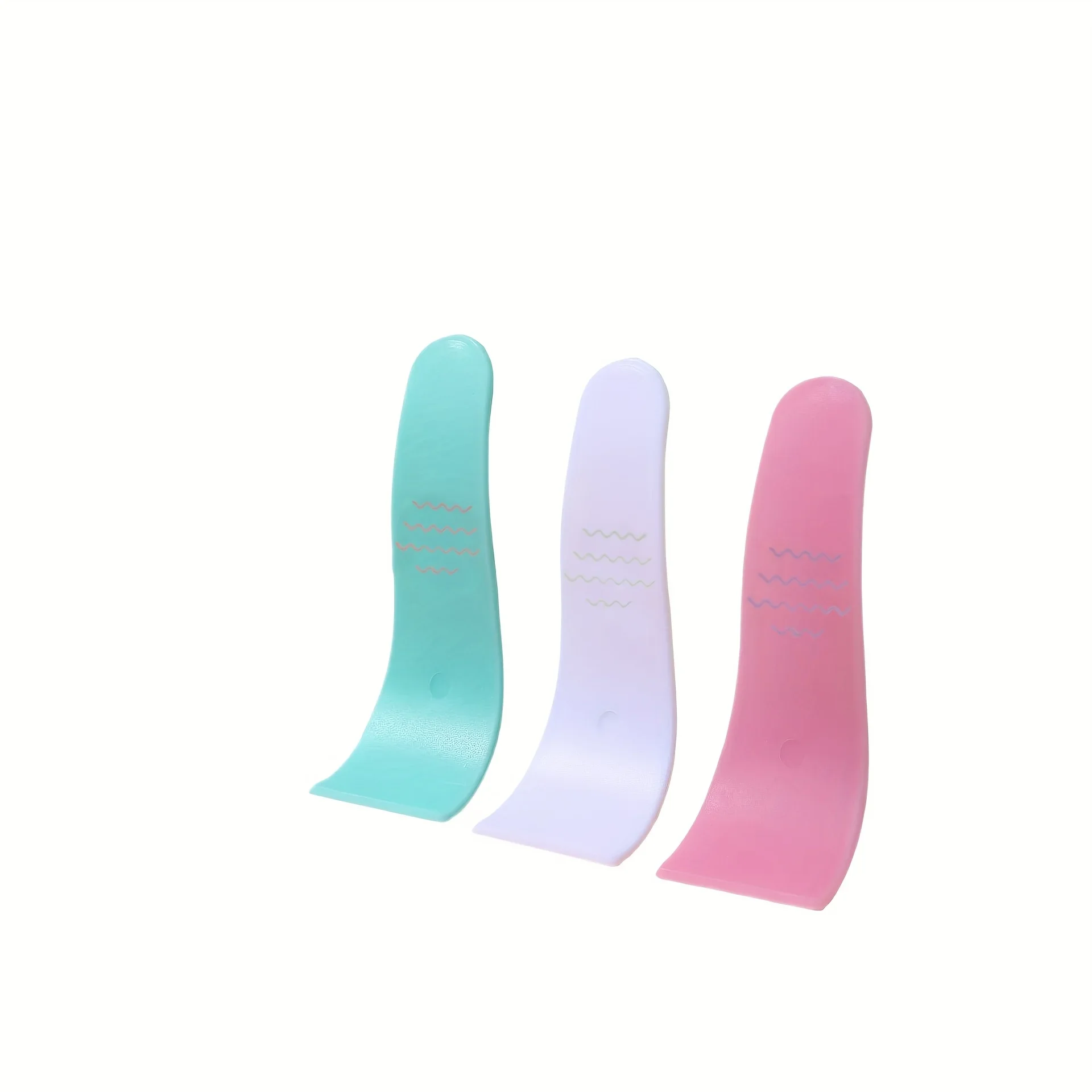 Портативная лопатка для удаления волос из 3 предметов — антипригарный, многоразовый инструмент для удаления волос на теле, случайный цвет