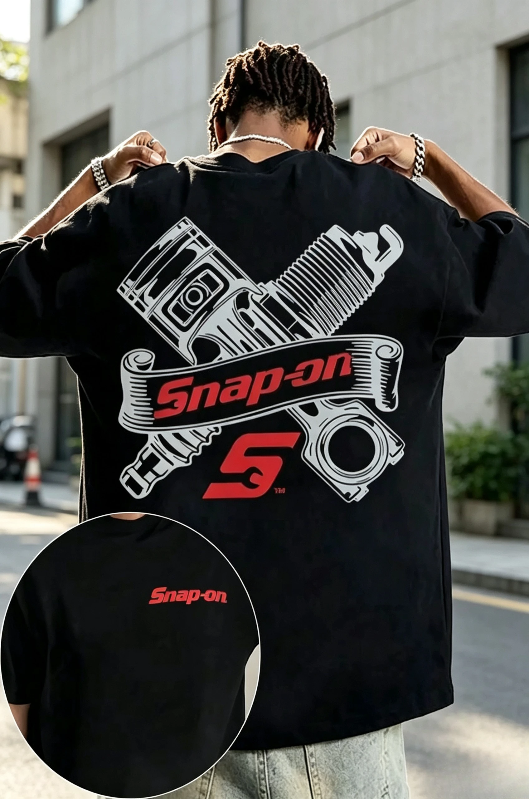 Limited 2026 Snap on-s Graphic T-shirt Mens Womens Cotton Tee Summer Casual Short Sleeve Round Neck Clothing Unisex Tops