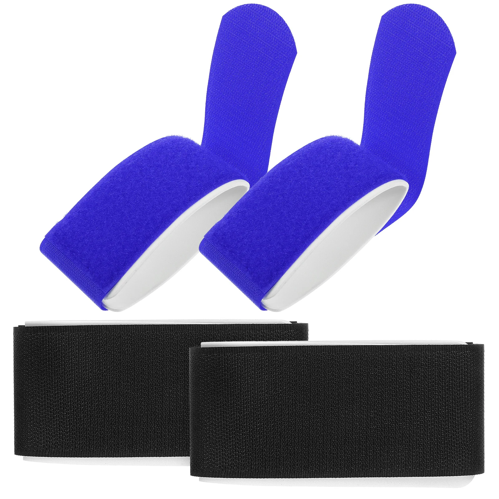 4Pcs Ski Fixing Strap Secure Fit Sled Fixator for Protecting Equipment Snowboard Carrying Strap Gear Skis Fixing Band