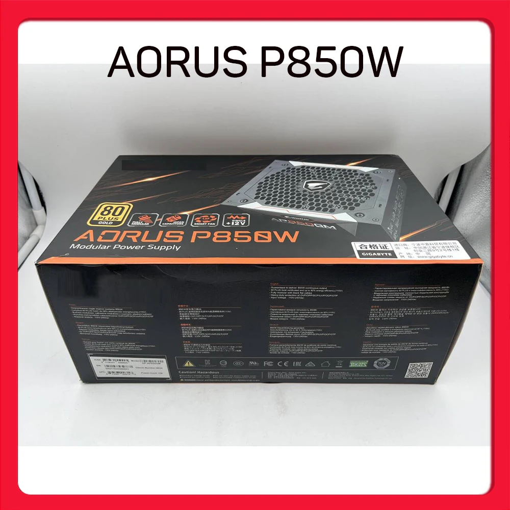 Per alimentatore modulo completo Giga-byte Gold AORUS P850W