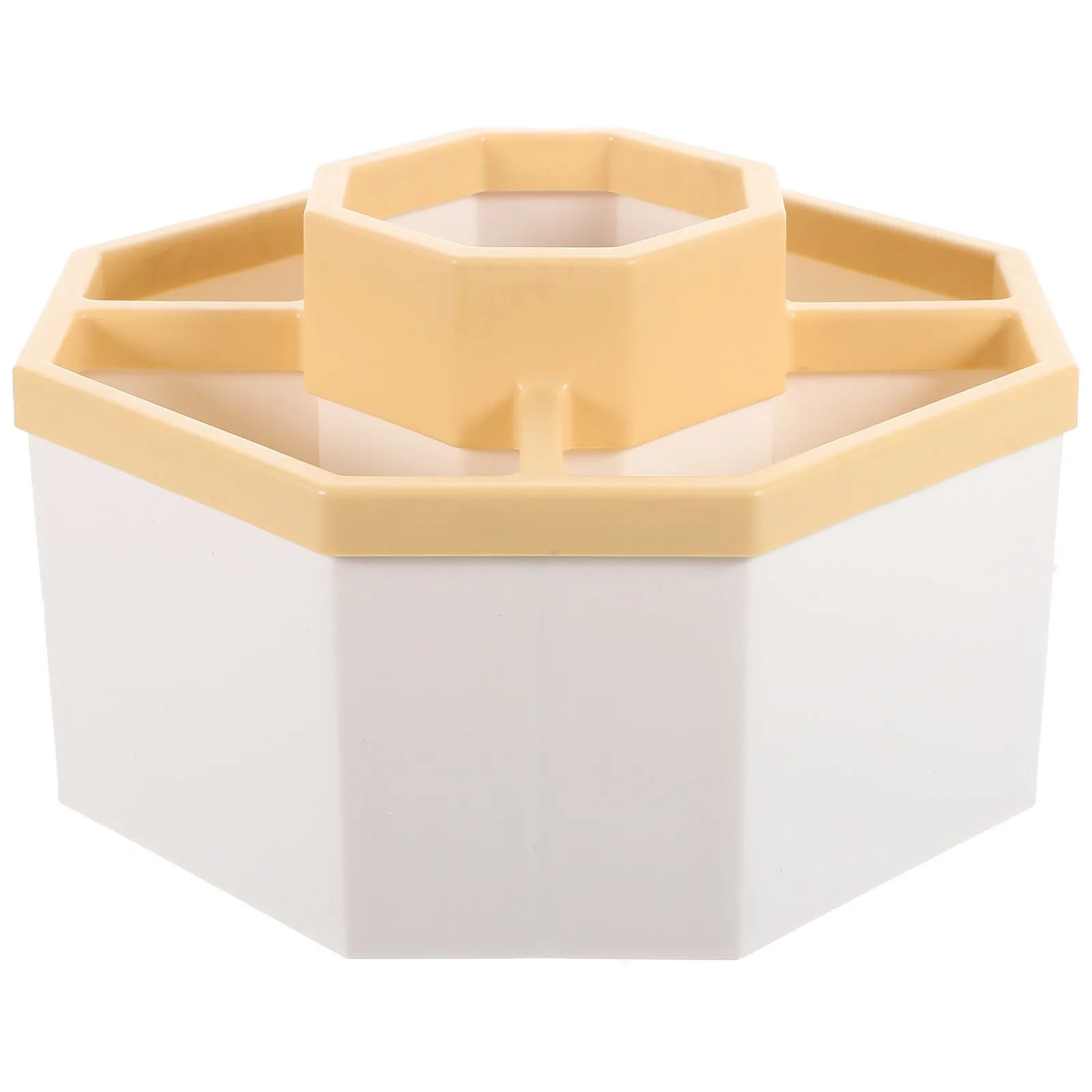 Rotatable Cosmetics Box Multi-Grid Pen Holder Desktop Storage Box Makeup Brush Holder Stationery Organizer Office Sundries