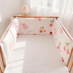 Crib Bumper Around Cot Baby Nursery Crib Sets Bumpers for Infant Cot Cradle Cartoon Boy Girl Cot Bedding Long Bumper 180x28cm