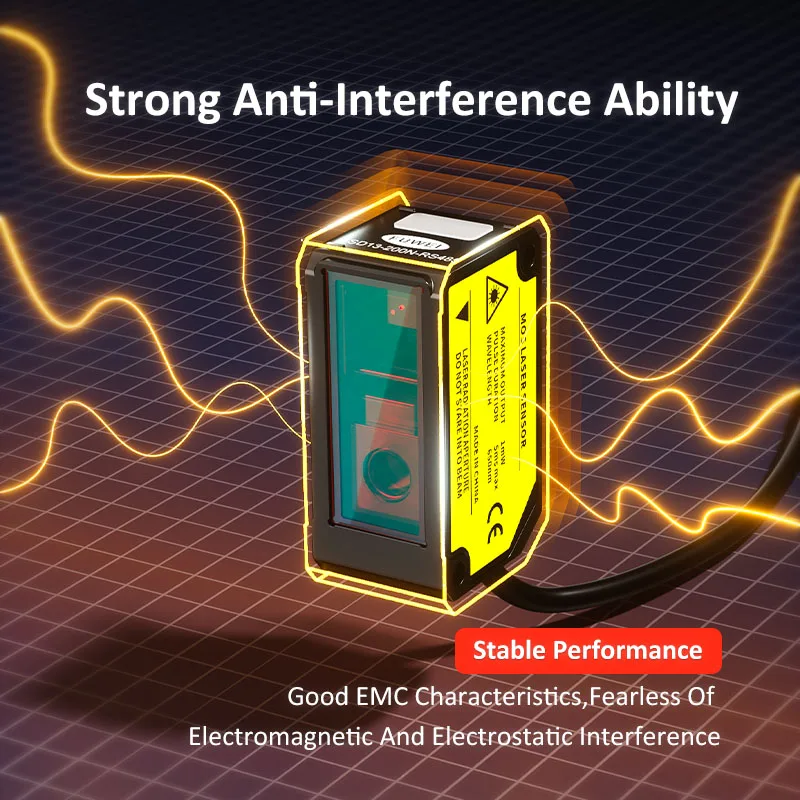 Picture 3: FUWEI FSD13 Series Distance, Thickness, and Positioning Sensor RS485 Output 0.01mm High-Precision Laser Displacement Sensor