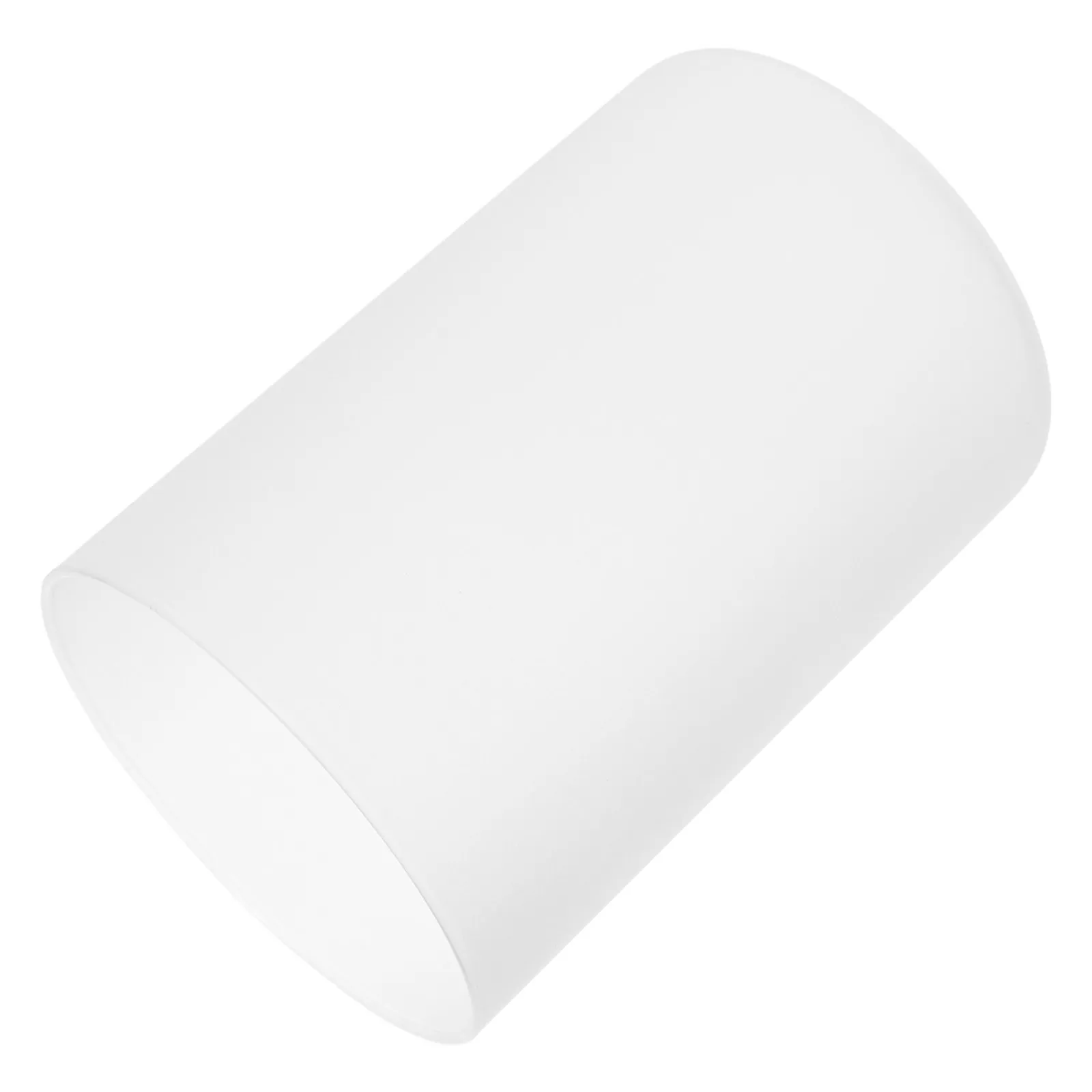 Cylindrical Glass Lamp Shade Replacement for Pendant Table Lamp E27 Base Frosted Drum Cylinder Light Fixture Shade Modern Living