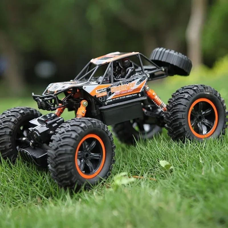 perfect gift set:1:14 alloy bigfoot 4x4 rc car,2.4G remote control car,climbing off-road rc drift car,electric car for kids toys