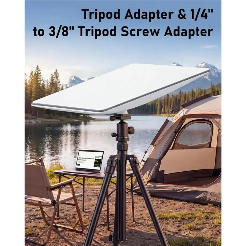 Mini Tripod Adapter Mount 2-In-1 Dual-Sided 1/4