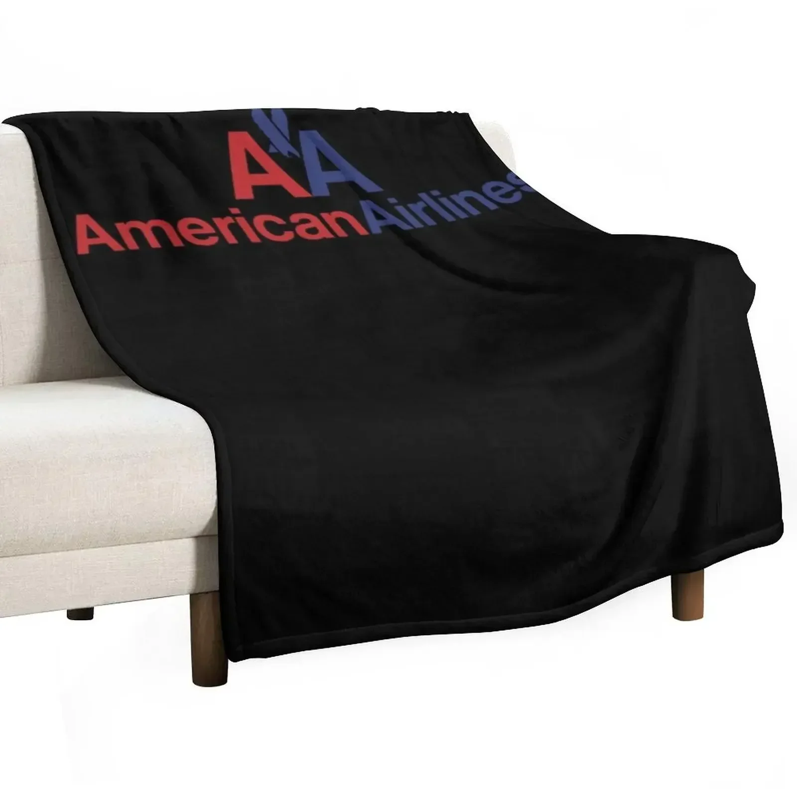 American Airlines Throw Blanket Furrys Single Picnic Winter beds For Baby Shaggy Blankets