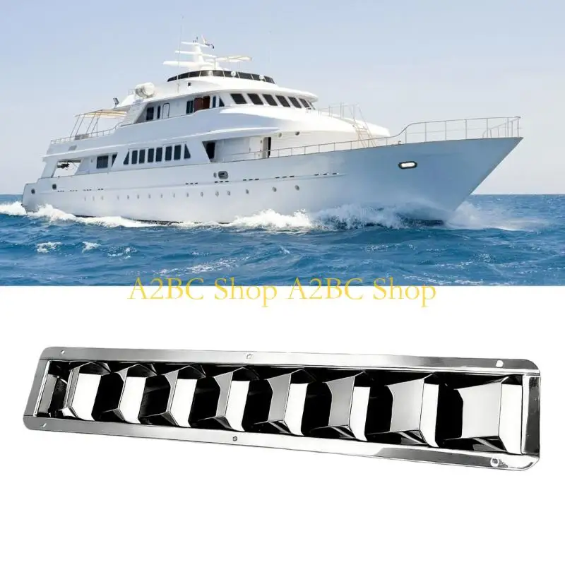 A2BC Steel Grill Vent Efficient Boat Vent Grill Upgrades Designed for Boats & Vessels