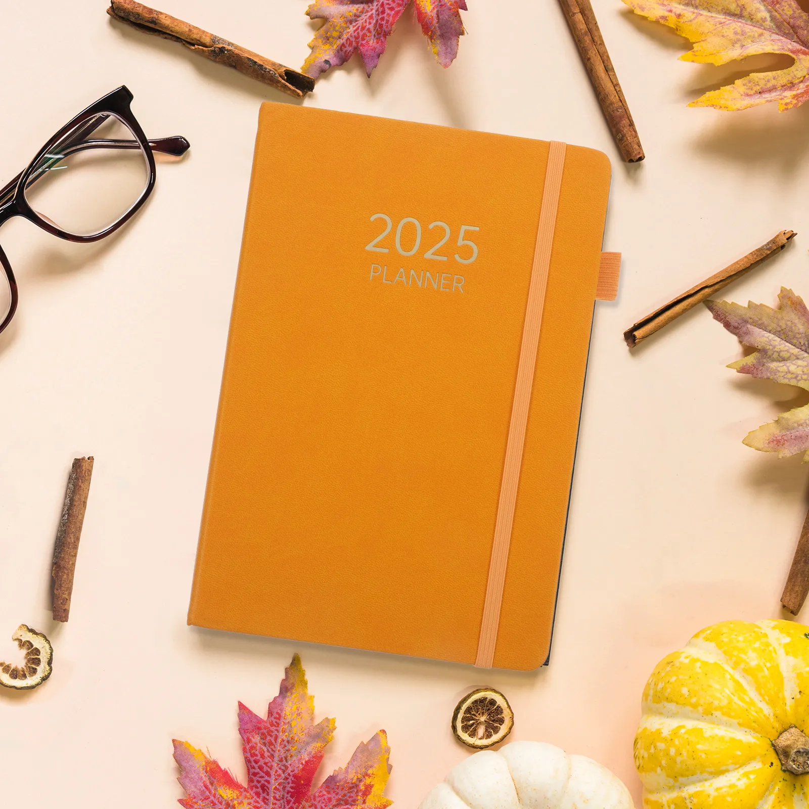 Academic Planner A5 Portable Notebook Multi-Function Organizer Office Accessory Daily Use Schedule List Notebook Monthly Planner