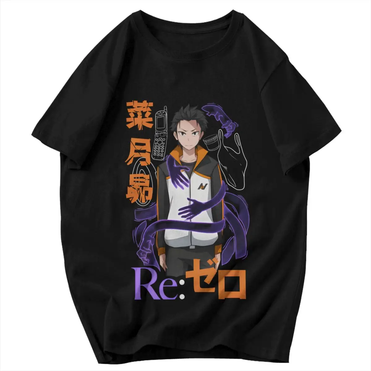 Re Zero Natsuki Subaru T Shirts Customized Gifts T Shirts For Men Women Crewneck Clothing